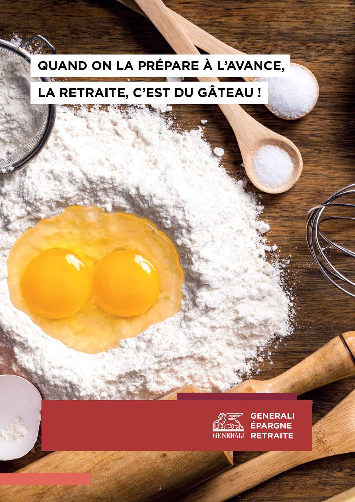 Campagne presse Generali Épargne Retraite