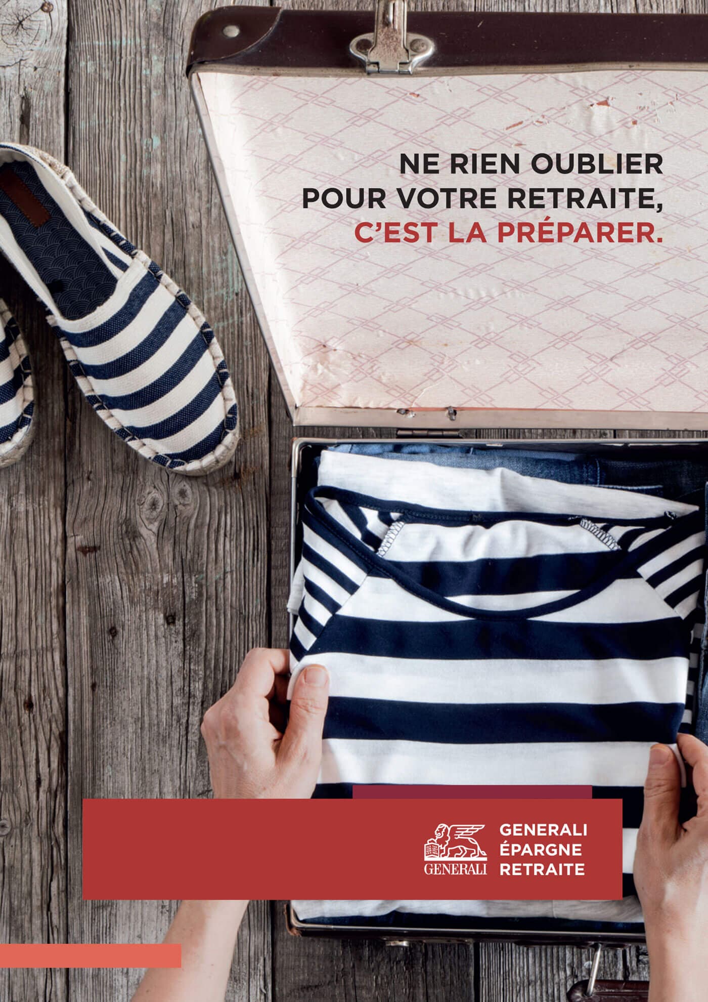 Campagne presse Generali Épargne Retraite