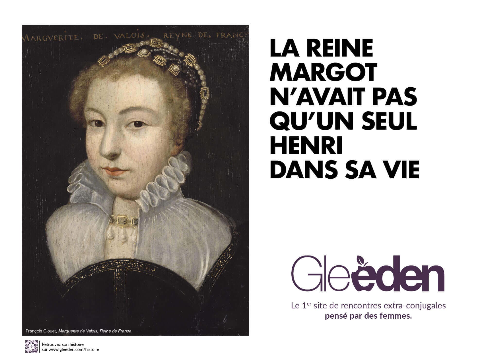 Campagne d'affichage Gleeden & Margot