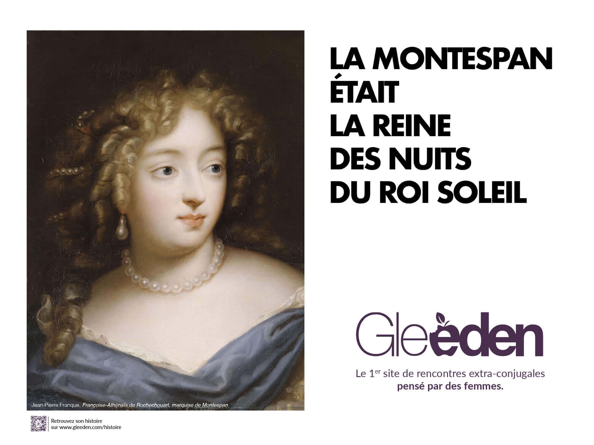 Campagne d'affichage Gleeden & Montespan
