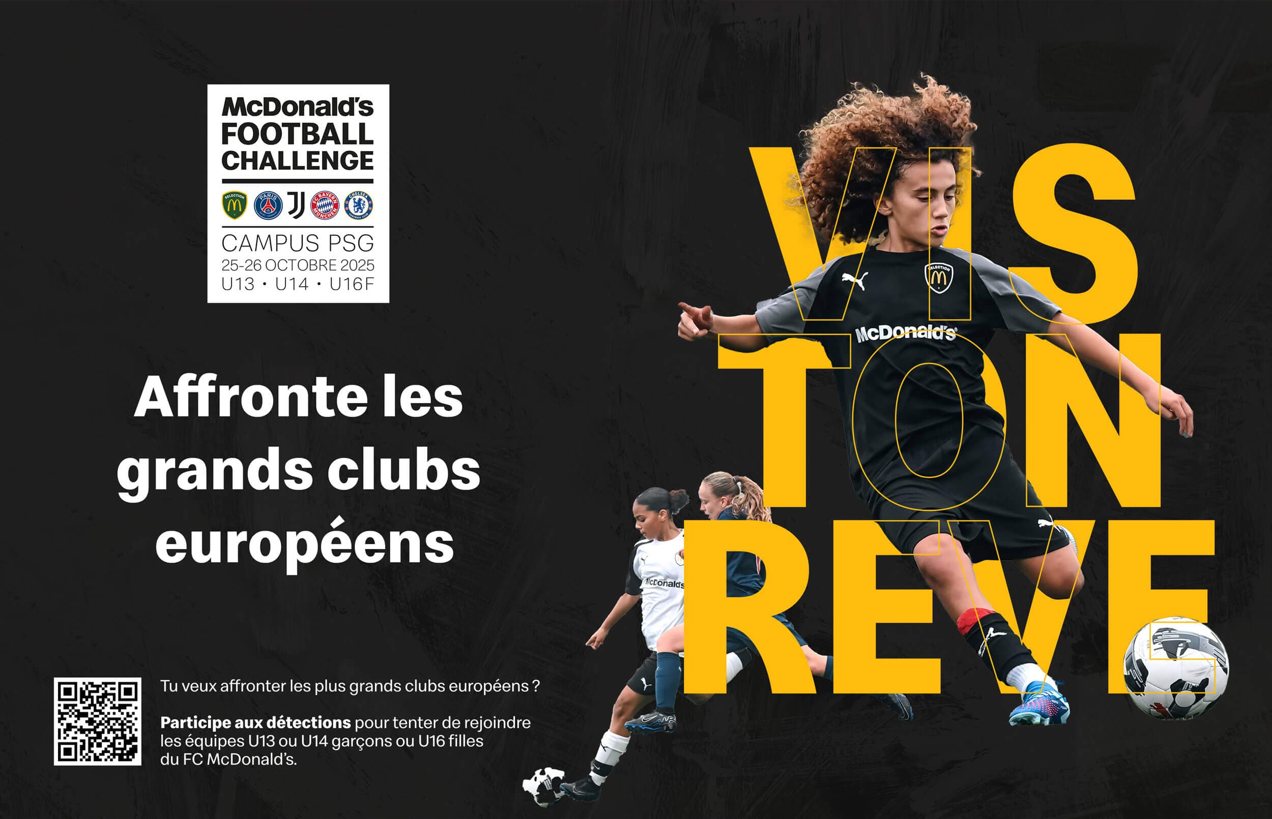 Affiche B2C McDonald’s Football Challenge